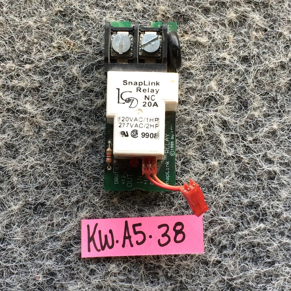 Lighting Control & Design LCD Blue Box Snaplink Relay NC 20A 120/277VAC 9008