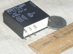 1 NEW ZETTLER AZ732-03-2 POWER RELAY 96V DC HV COIL DPDT 6A 250V AC 30V DC USA