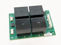 Lot of 4 Panasonic HE1aN-P-DC12V-H18 Power Relay Units on PCB