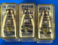 IDEC RELAY ASSORTED PACK 24211 24X18 25Y12 RHIB-U DC24V 1OA 240VAC 30VDC 5 PIN
