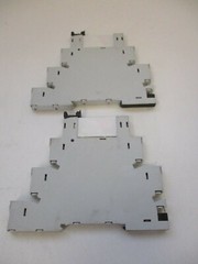 ALLEN BRADLEY 700-HLT1Z SER A RELAY AND SOCKET 700-TBR24SER A, LOT OF 2