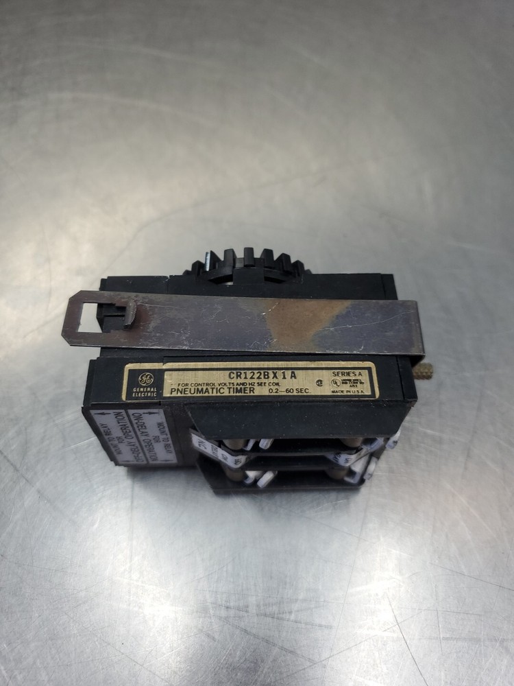 GE CR122BX1A Ser A Pneumatic Timer, 0.2-60 Sec. 4C-38