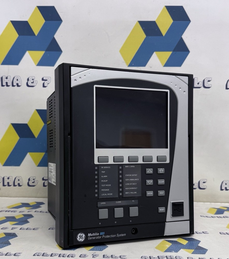 GE Multilin 889 Relay Generator Protection System 889-EP5P5S5HRRAANGAPFCSENWBN