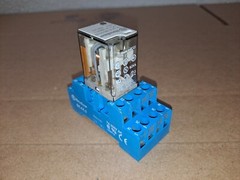 finder 55.34.8.120.0030 Relay w/ finder 94.44.1 Base Fast Shipping