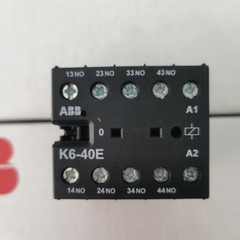 ABB Micro AC Intermediate Relay K-type K6-40E 24V 110V 220V Relays