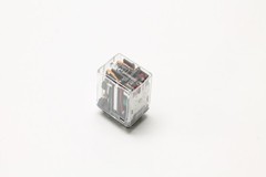 Allen Bradley 700-HF32Z48-4 DPDT 48VDC 10A w/red led solder lug relay qty=1