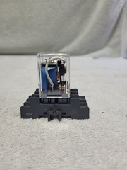 GE Industrial CR420HA Base With Deltrol S155D Control Relay 13A @ 277V 120V Coil