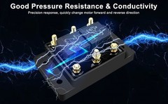 Forward & Reverse Relay Module for Lift Tarp Winch Hoist Hatches Snow Plow Crane