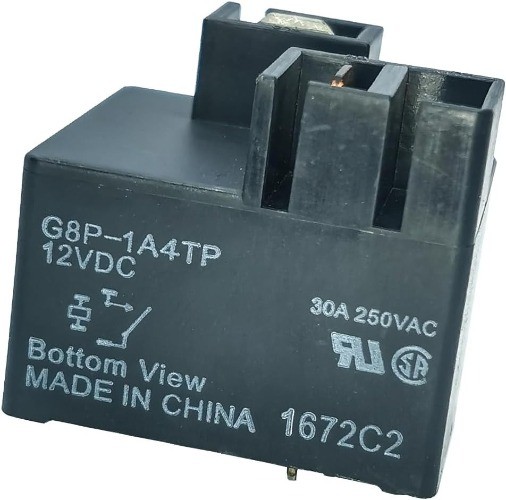 12VDC 30A 4-Pin Relay G8P 1A4TP T9CS1D22 12 805WP 1AC F S