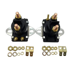 1 Pair 2 Pcs 12V Starter/Power Tilt /Trim Relay Solenoid for Mercury