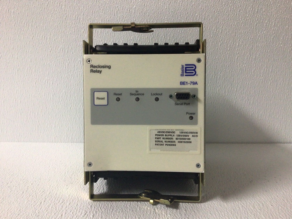 Basler Reclosing Relay BE1-79A 250 Volt