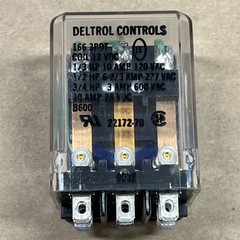 DELTROL CONTROLS 22172-70, 295318 12VDC COIL 10AMP 11-PIN