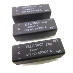 (3-pcs) USED Elec-Trol R4860-1 GTE HD-550005-A Latching Relays ~ USA SELLER