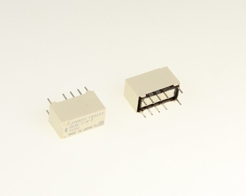 lot of 50 G6SK-2-H DC3 Omron Signal Relay 3VDC 2A DPDT