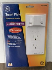 General Electric Smart Plate – Surge Protected Wall Plate – Brand New!
