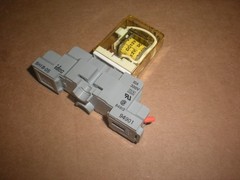 Idec RHIB-U Relay w/Idec SH1B-05 Socket – SPDT – 12VDC Coil – Tests OK as Shown