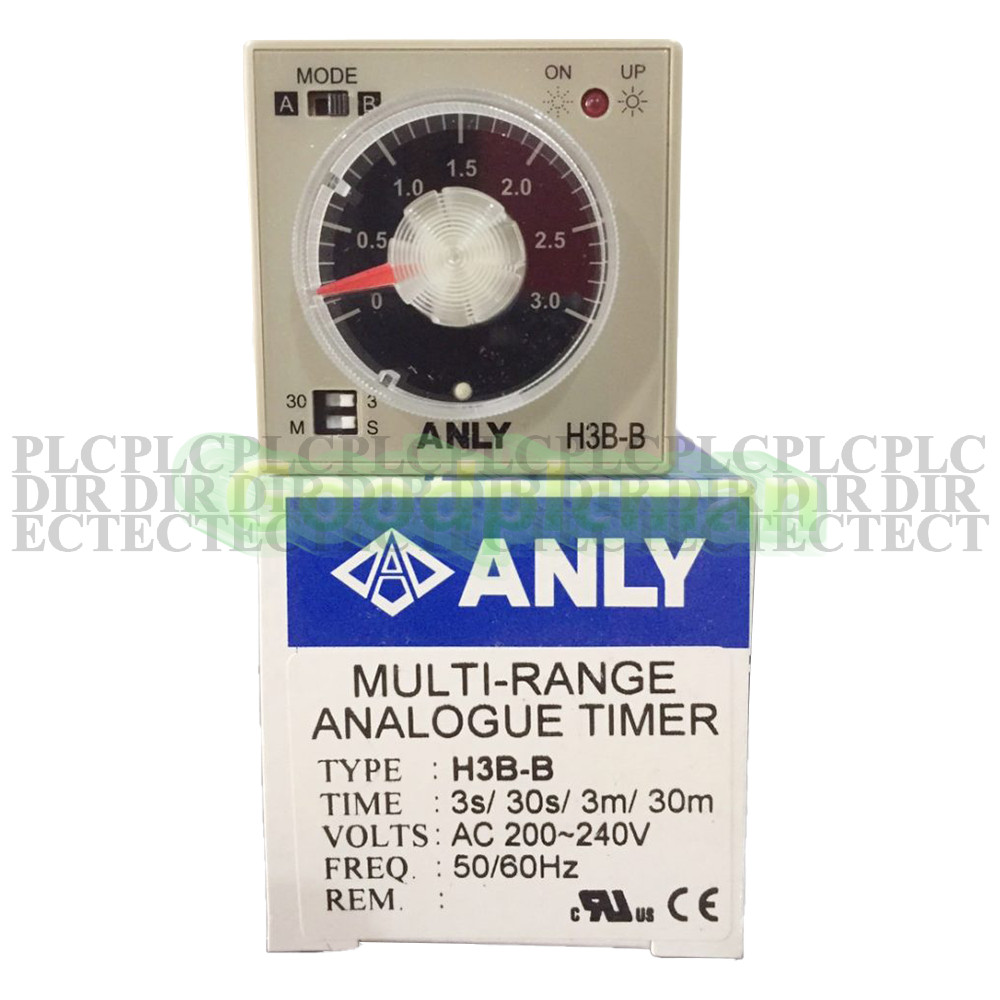 New ANLY H3B-B Time Relay AC200-240V