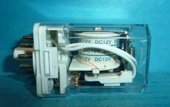MCM 26-1920 3PDT Relay 11 Pin 12VDC Coil 10 Amps JQX-10F-3Z NOS