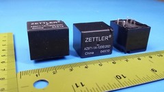 RELAY Automotive 45 amp , ZETTLER, AZ971-1A-12DE 202 12V 45A Relay 12VDC (2 pcs)
