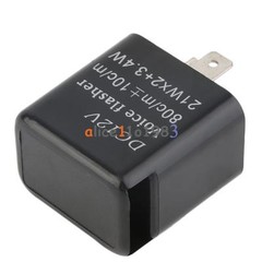 12V 2Pin Motorcycle Turn Signal Indicator Speed Adjustable LED Flasher Relay