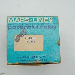 General Electric Potential Relay 3ARR3 JA7M1 16005 6-Pin Industrial Component