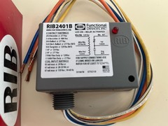 Functional Devices-Rib Rib2401b Enclosed Pre-Wired Relay, 20A At 277Vac, Spdt,