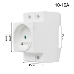 Easy Integration DIN Rail Socket for Convenient Mounting on Rail Installation