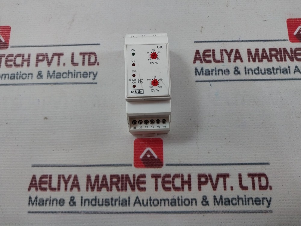 General Industrial Controls MG53BI 3-Phase Monitoring Relay 50/60Hz