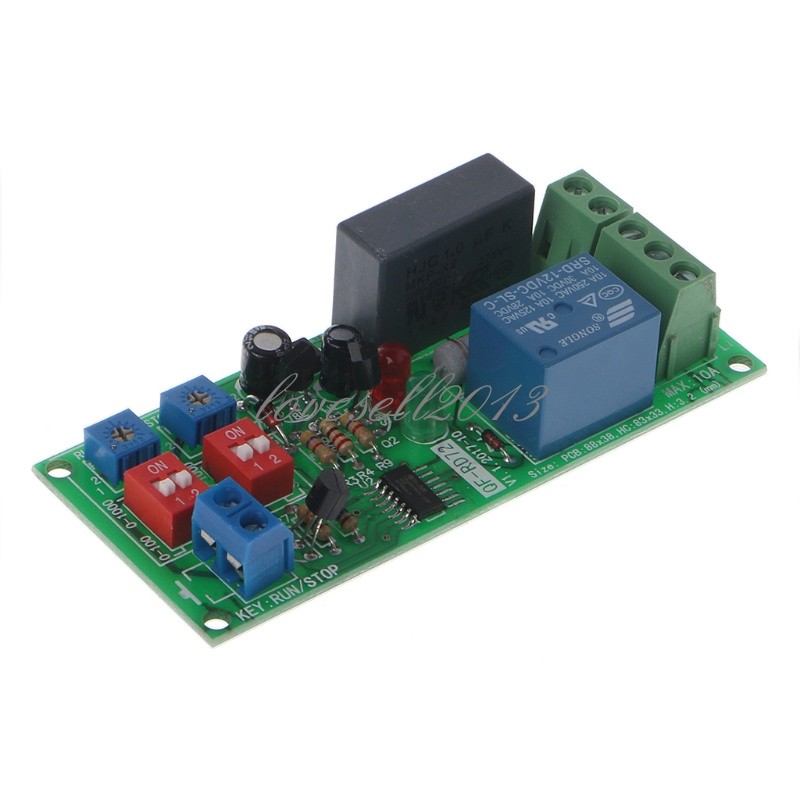 AC 110V 220V Infinite Cycle Delay Timing Timer Relay ON OFF Switch Loop Module