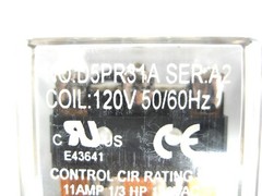CUTLER HAMMER D5PR31A GENERAL PURPOSE RELAY 120V NSMP