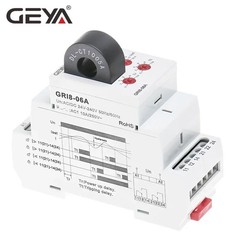 AC DC Current Sensor Relay 2NO2NC 8A Current Monitoring Relay 24-240V Wide Range