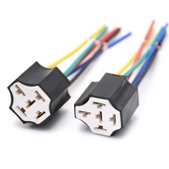 Automotive Ceramic Relay Holder Seat High Temperature Relay Connector With P BL