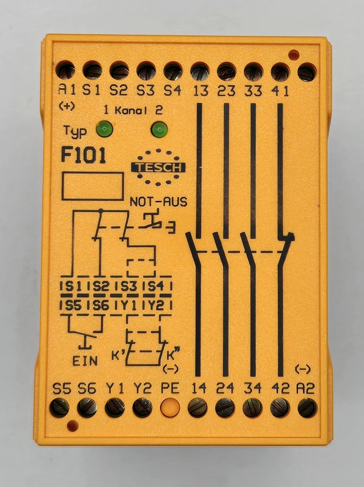 F101x04 Tesch 07400004 Safety Relay