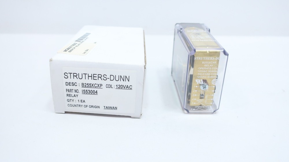 Struthers-dunn B255XCXP Power Relay 120v-ac
