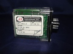 Absolute Process Instruments API 1700 G D 10-100 Hz Input Lo Alarm 9-30 VDC