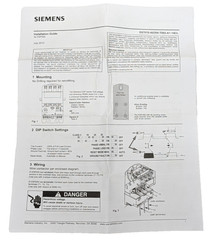 New Siemens 14HUG32AF Nema Size 3 Full Voltage Starter 120VAC