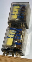 Allied Control T154-C-C 12VDC 185 Ohms Cont 2A-29 VDC LOT OF 2