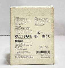 SIEMENS 3UG4581-1AW30 INSULATIO MONITORING RELAY 24-240V AC/DC FREE SHIPPING