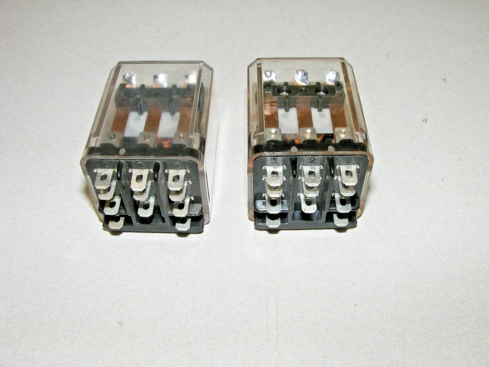 (2) Potter & Brumfield KUP-14A35-120 Relay Lot (zz10) (h)