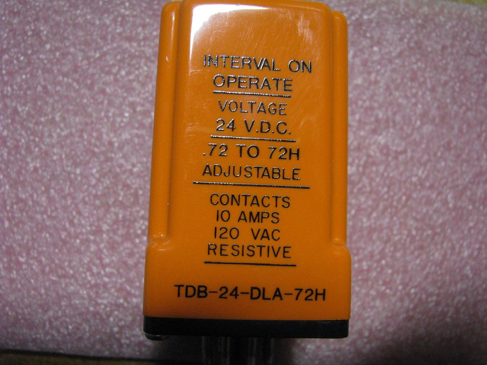 Diversified Electronics Relay # TDB-24-DLA-72H NSN: 5945-01-247-5324 24VDC