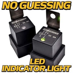 Operation Indicator Upgrade Relay 483013 – 12V Weatherproof 50A – 40A Upgrade wi