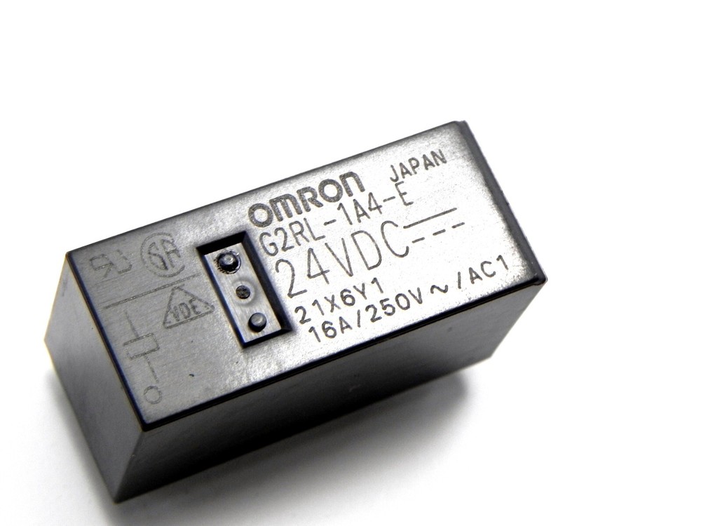 Omron G2RL-1A4-E DC24 RELAY GEN PURPOSE SPST 16A 24A LOT OF 5