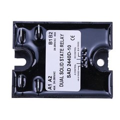 Dual Solid State Relay SSR 4-15VDC Input 280VAC 40A D2440D-10 Random Turn On