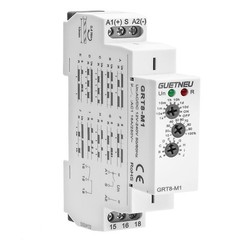 XSSJM1AC/DC12V240V 35mm Din Rail Multifunctional Off Timer Delay Relay 12V