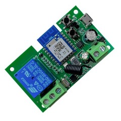 Tuya Smart Wifi switch module USB 5V AC/DC 7-32V and RF433 remote control