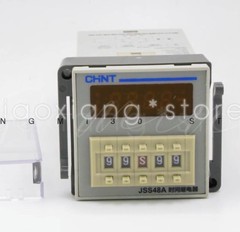 1PC digital display time relay JSS48A-11 AC/DC24V～48V JSS48A-11 AC/DC100V～240V