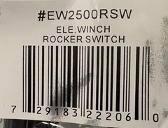 Winch Rocker Thumb Switch with Mounting Bracket Handle Bar Control Switch 12V