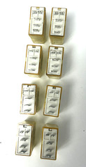 IDEC RHIB-U DC 24V COMPACT POWER RELAY RH SERIES BLADE TERMINAL 10A (LOT OF 8)