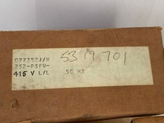 Crompton Instruments / Protector Trip Relay / 252-PSFW / 415V, 50Hz