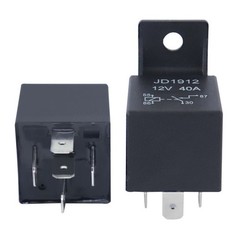 4 5 Pin 4P 5P 40A Waterproof Car Relay Relays DC 12V/24V Relay For Head Li JL